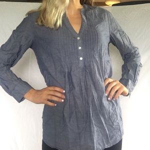 Denim old navy blouse- good condition